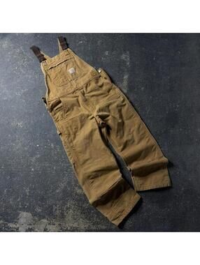 Vintage 90’s Carhartt Brown Overalls